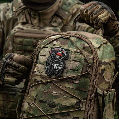 M-TAC Naszywka na rzep FPV Operator PVC Black Grey