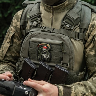 M-TAC Naszywka na rzep FPV Operator PVC Black Olive