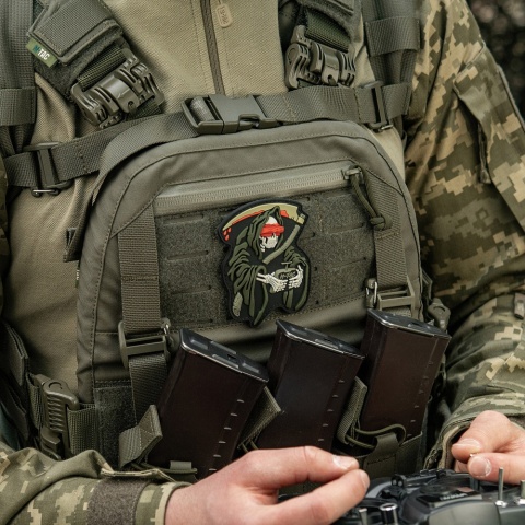 M-TAC Naszywka na rzep FPV Operator PVC Black Olive