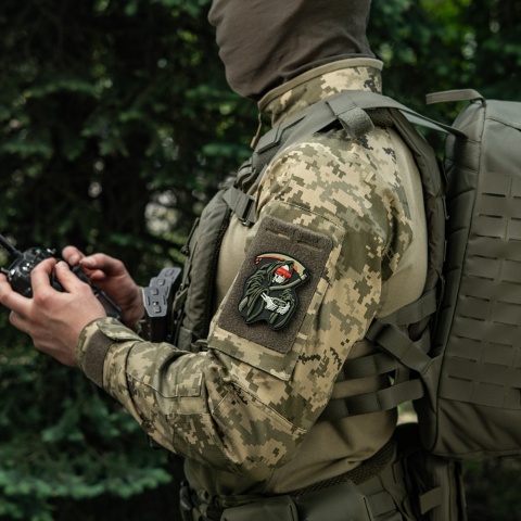 M-TAC Naszywka na rzep FPV Operator PVC Black Olive