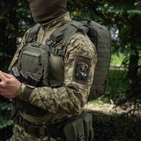 M-TAC Naszywka na rzep FPV Operator PVC Black Olive