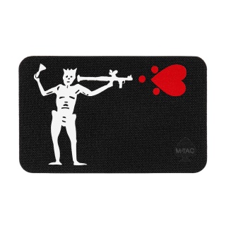 M-TAC Naszywka na rzep Flaga Czarnobrody RPG-7 Black