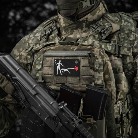 M-TAC Naszywka na rzep Flaga Czarnobrody SPG-9 Black