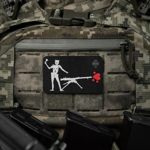 M-TAC Naszywka na rzep Flaga Czarnobrody SPG-9 Black