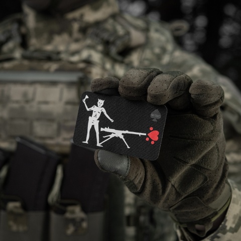 M-TAC Naszywka na rzep Flaga Czarnobrody SPG-9 Black
