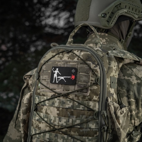 M-TAC Naszywka na rzep Flaga Czarnobrody SPG-9 Black
