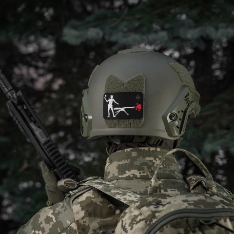 M-TAC Naszywka na rzep Flaga Czarnobrody SPG-9 Black