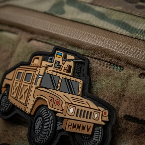 M-TAC Naszywka na rzep HMMWV PVC Coyote