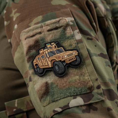 M-TAC Naszywka na rzep HMMWV PVC Coyote