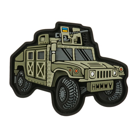 M-TAC Naszywka na rzep HMMWV PVC Olive