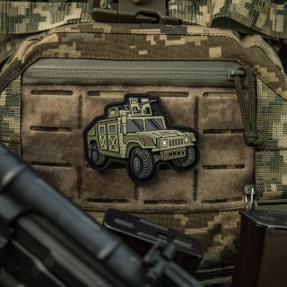 M-TAC Naszywka na rzep HMMWV PVC Olive