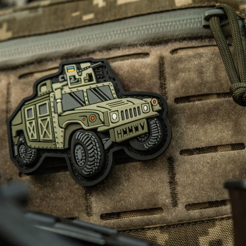 M-TAC Naszywka na rzep HMMWV PVC Olive