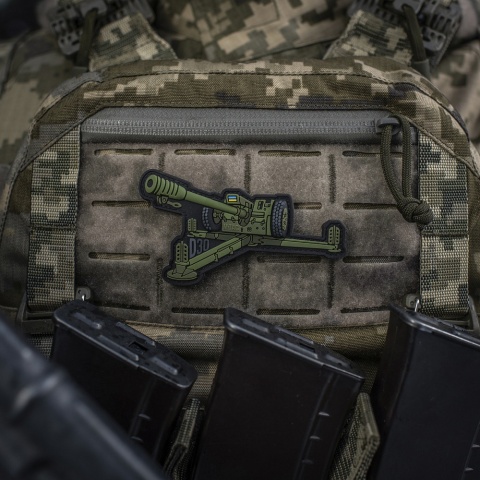 M-TAC Naszywka na rzep Haubica D-30 PVC Olive