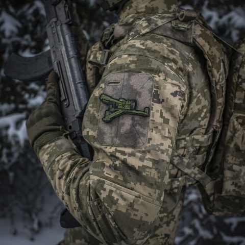 M-TAC Naszywka na rzep Haubica D-30 PVC Olive