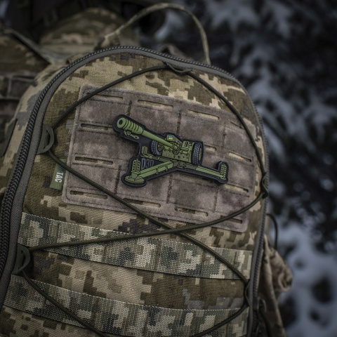 M-TAC Naszywka na rzep Haubica D-30 PVC Olive
