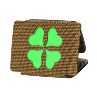 M-TAC Naszywka na rzep MOLLE Koniczyna Laser Cut Coyote