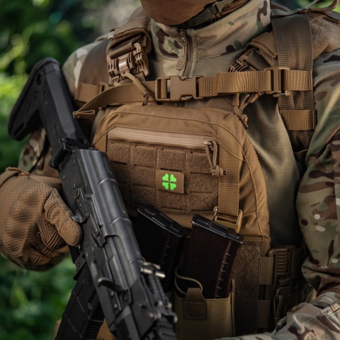 M-TAC Naszywka na rzep MOLLE Koniczyna Laser Cut Coyote