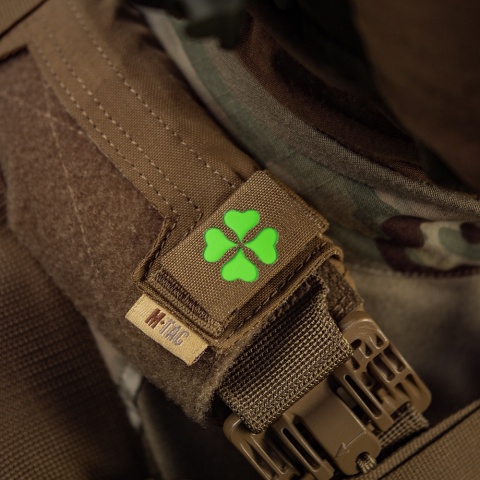 M-TAC Naszywka na rzep MOLLE Koniczyna Laser Cut Coyote