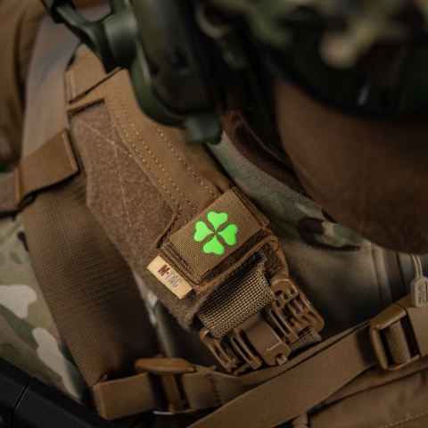 M-TAC Naszywka na rzep MOLLE Koniczyna Laser Cut Coyote
