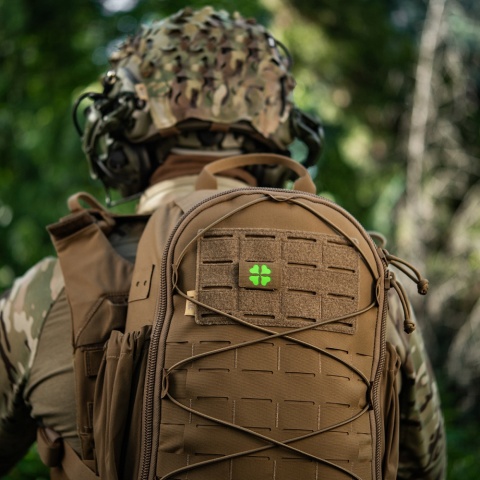 M-TAC Naszywka na rzep MOLLE Koniczyna Laser Cut Coyote