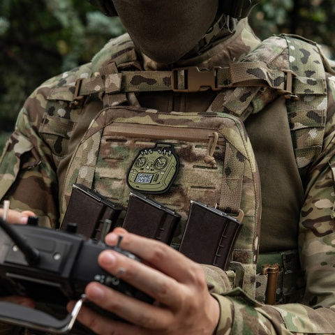 M-TAC Naszywka na rzep Pilot FPV PVC Olive