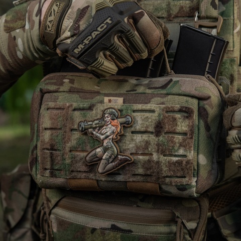 M-TAC Naszywka na rzep Morale Patch Tactical Girl #10 Tattoo PVC