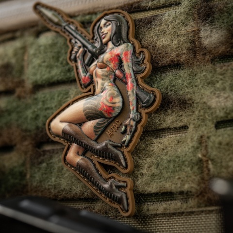 M-TAC Naszywka na rzep Morale Patch Tactical Girl #9 RPG PVC