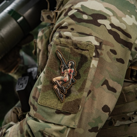 M-TAC Naszywka na rzep Morale Patch Tactical Girl #9 RPG PVC