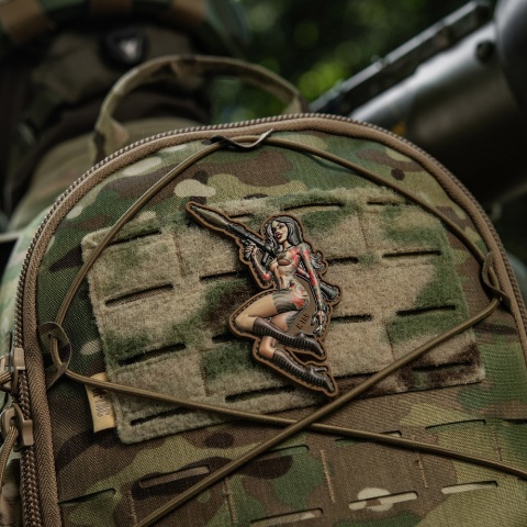 M-TAC Naszywka na rzep Morale Patch Tactical Girl #9 RPG PVC