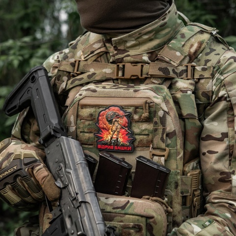M-TAC Naszywka na rzep Urwanie Czachy