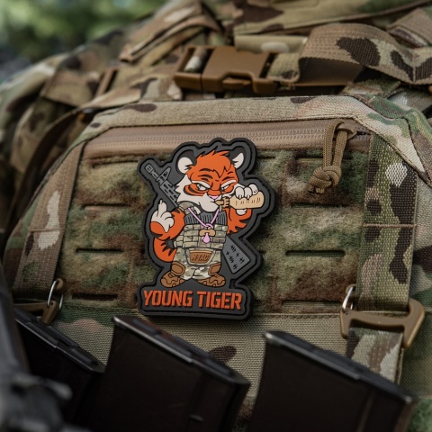M-TAC Naszywka na rzep Young Tiger PVC