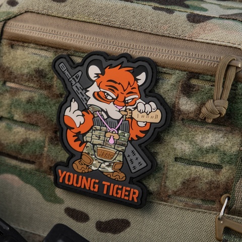 M-TAC Naszywka na rzep Young Tiger PVC