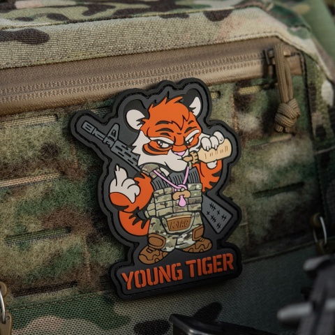 M-TAC Naszywka na rzep Young Tiger PVC