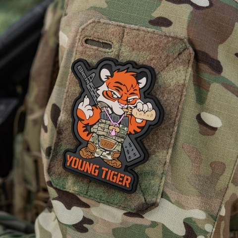 M-TAC Naszywka na rzep Young Tiger PVC