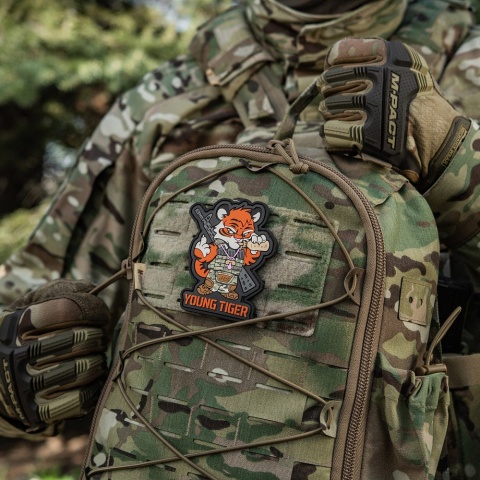 M-TAC Naszywka na rzep Young Tiger PVC