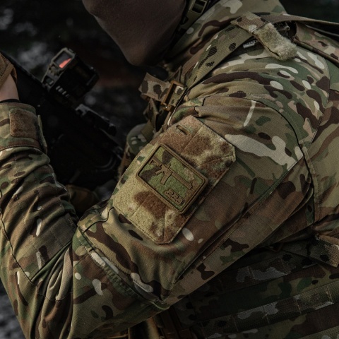 M-TAC Naszywka na rzep AR-15 Velcro PVC MultiCam®