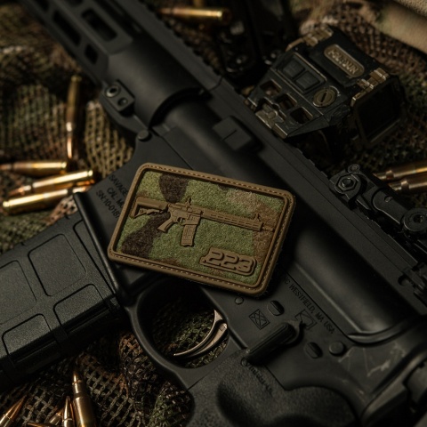 M-TAC Naszywka na rzep AR-15 Velcro PVC MultiCam®