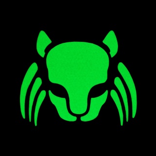 M-TAC Naszywka na rzep Cat Predator Black GID