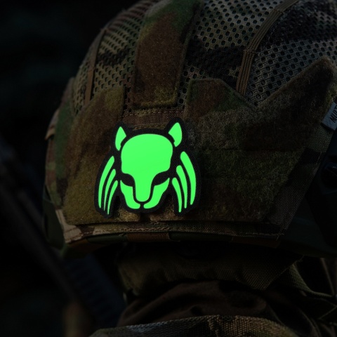 M-TAC Naszywka na rzep Cat Predator Black GID
