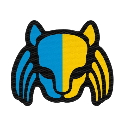 M-TAC Naszywka na rzep Cat Predator Black Yellow Blue
