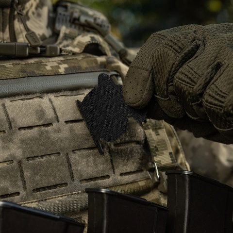 M-TAC Naszywka na rzep Cat Predator Black Yellow Blue