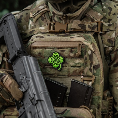 Naszywka na rzep velcro Fucking Luck
