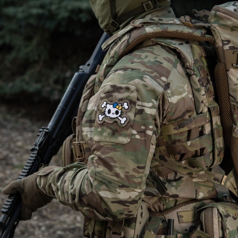 M-TAC Naszywka na rzep Kitty Haftowana White MultiCam®