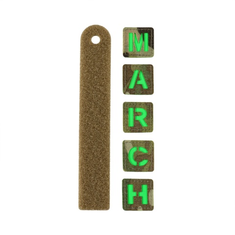 M-TAC Naszywka na rzep MARCH MultiCam® Green GID