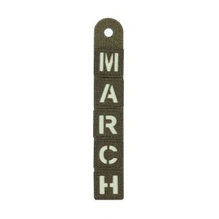 M-TAC Naszywka na rzep MARCH Ranger Green GID