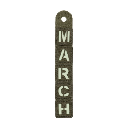 M-TAC Naszywka na rzep MARCH Ranger Green GID