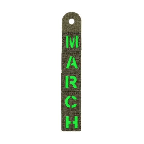 M-TAC Naszywka na rzep MARCH Ranger Green Green GID