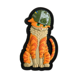 M-TAC Naszywka na rzep Orange Cat PVC MM14 Cover