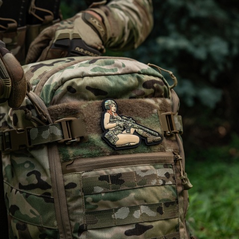 M-TAC Naszywka na rzep Morale Patch Tactical Girl #2 PVC MC