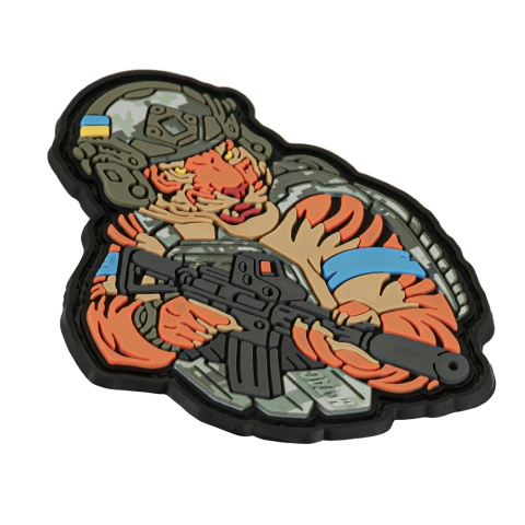 M-TAC Naszywka na rzep Tiger Niebieska Opaska PVC MM14
